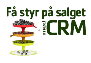 Få styr på salget med CRM