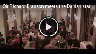 Sir Richard Branson meets the danish startup 