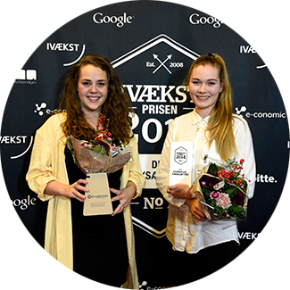 Årets Kvindelige Iværksætter 2014 DropBucket Heiða Gunnarsdóttir Nolsøe Marie Stampe Berggreen